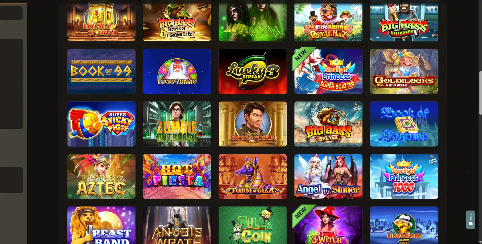 Honey Money casino регистрация и вход